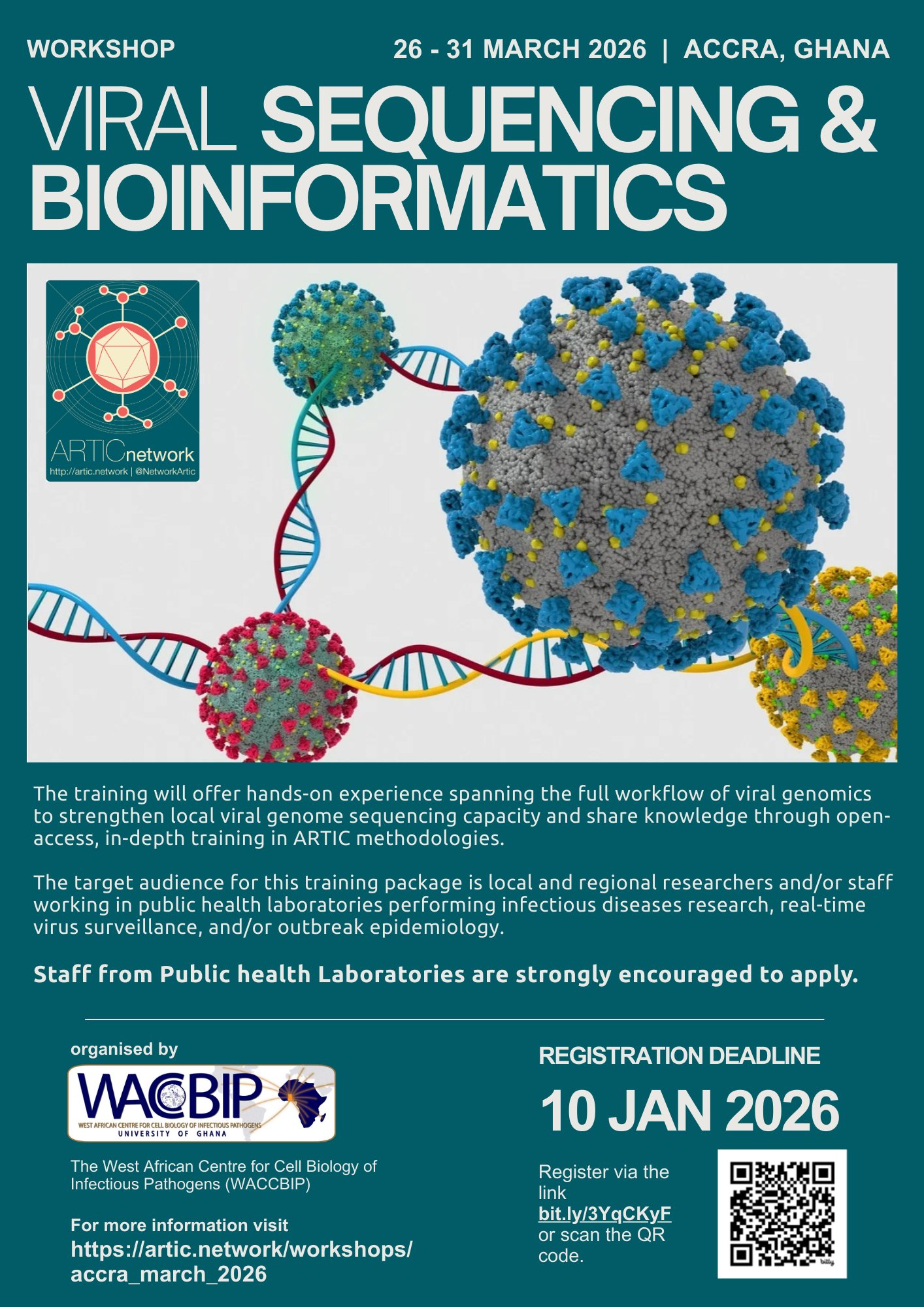 ARTIC/WACCBIP training - Accra, Ghana, 26th to 31st March 2026